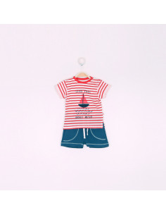 CONJUNTO ALGODÓN "BEACH CLUB"