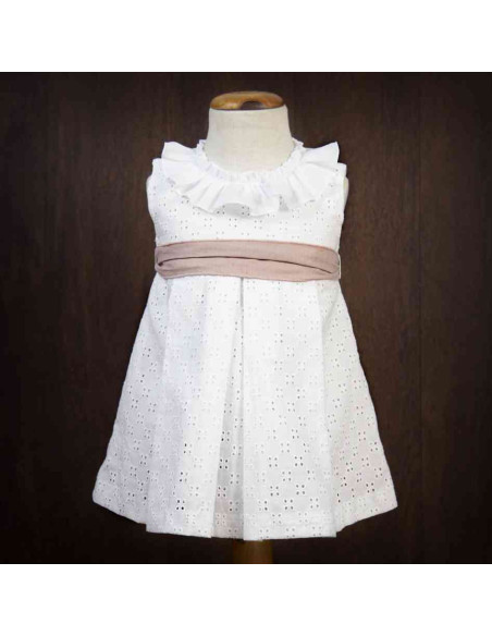 VESTIDO TROQUELADO