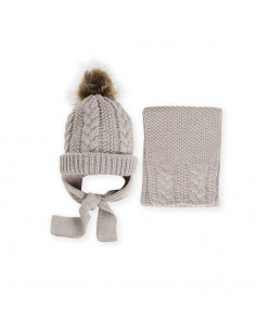 CONJUNTO GORRO TRENZAS