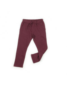 PANTALON "BACK TO SCHOOL" GRANATE