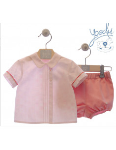 CONJUNTO BEBE "AMAPOLAS"