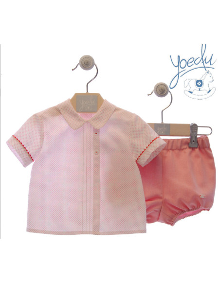 CONJUNTO BEBE "AMAPOLAS"