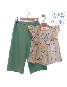 CONJUNTO NIÑA "ROSAS"