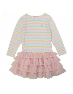 VESTIDO LISTAS PASTEL