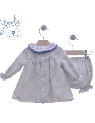 VESTIDO BEBÉ "POMPÓN"