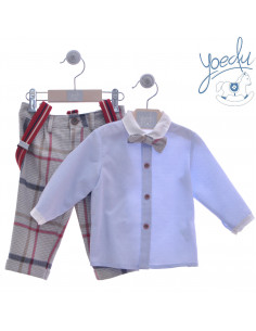 CONJUNTO PANTALÓN LARGO "PATCHWORK"