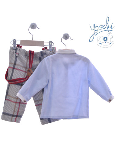 CONJUNTO PANTALÓN LARGO "PATCHWORK"
