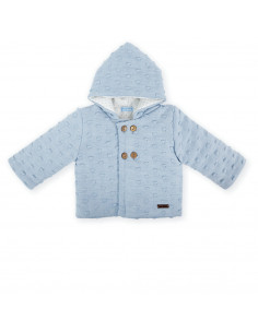 ABRIGO CAPUCHA PUNTO "DREAM WITH THE STARS"