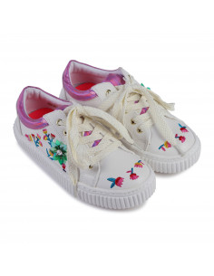 ZAPATILLAS DE FLORES