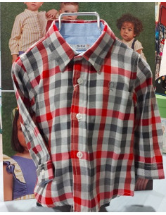 CAMISA CUADROS ROJOS