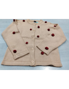 CHAQUETA POMPONES