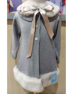 ABRIGO PUNTO CON PELO