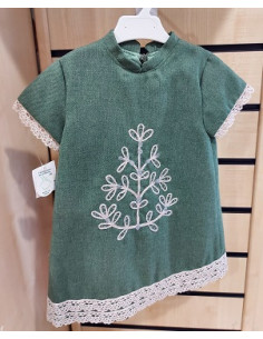 VESTIDO BORDADO