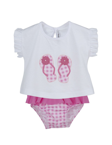 CONJUNTO BAÑO "CHANCLETAS" CULETÍN