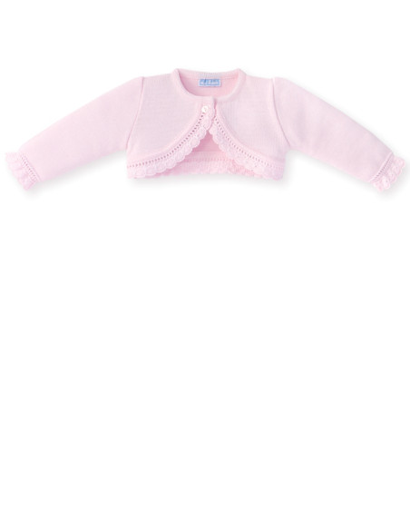 CHAQUETA NIÑA VOLANTE