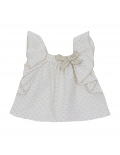 CONJUNTO BLUSA Y BERMUDA LINO