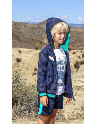 CONJUNTO NIÑO PACIFIC RIDER blanco