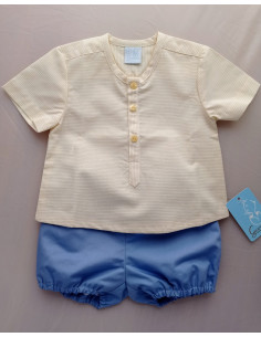 CONJUNTO BEBÉ RANITA "MIMOSA"