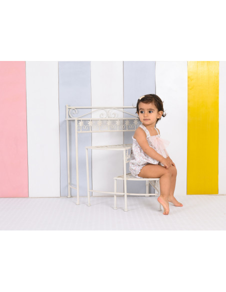 RANITA PETO CON CAPOTA "BOHO"