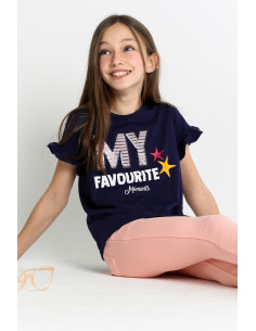 CAMISETA NIÑA "STARSHIP AHOY"