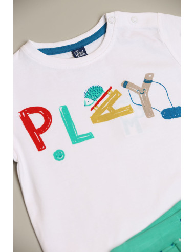 CONJUNTO ALGODÓN "PLAYGROUND"