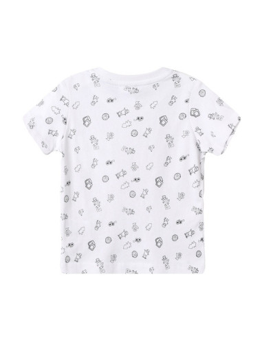 CAMISETA ESTAMPADA CON BOLSILLO