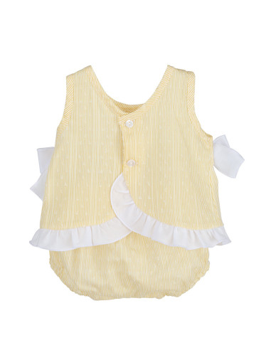 CONJUNTO POLOLO AMARILLO "SAURA"