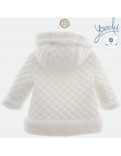 ABRIGO BEBÉ "FORRADO DE PELO"