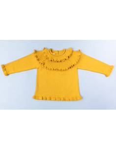 JERSEY CON CUELLO DE PUNTO