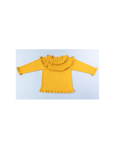 JERSEY CON CUELLO DE PUNTO