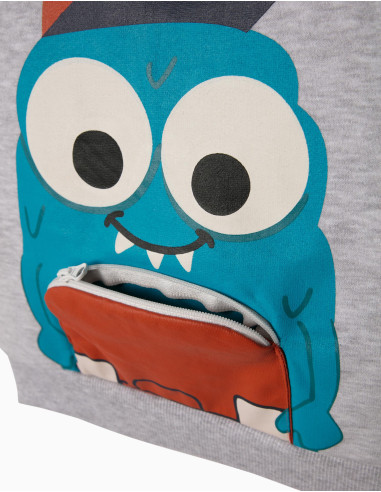 SUDADERA BEBÉ CUTE MONSTER