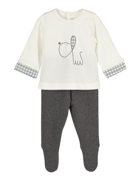 CONJUNTO POLAINA PERRITO AZUL