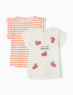 CAMISETA SWEET CHERRIES PACK 2