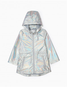 PARKA PLATEADA IRIS