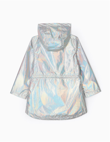 PARKA PLATEADA IRIS