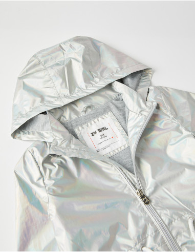 PARKA PLATEADA IRIS
