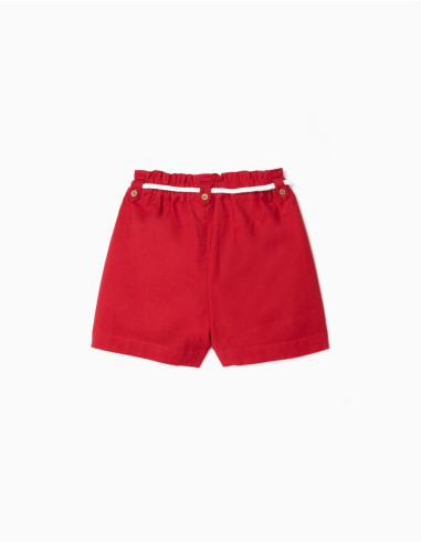 SHORT PAPERBAG ROJO