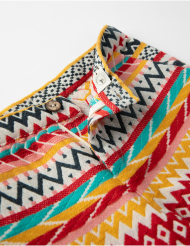 SHORT MULTICOLOR "TRIBE"