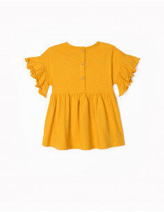 CAMISETA M/C MOSTAZA