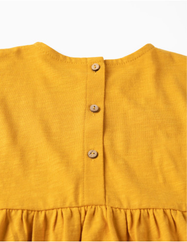 CAMISETA M/C MOSTAZA