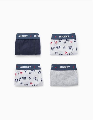 BOXER MICKEY PACK DE 4