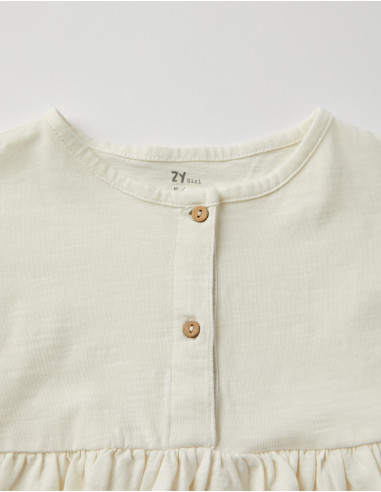 CAMISETA DE M/C CON VUELO