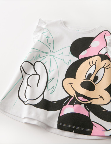 CAMISETA BEBÉ MINNIE PALMERA
