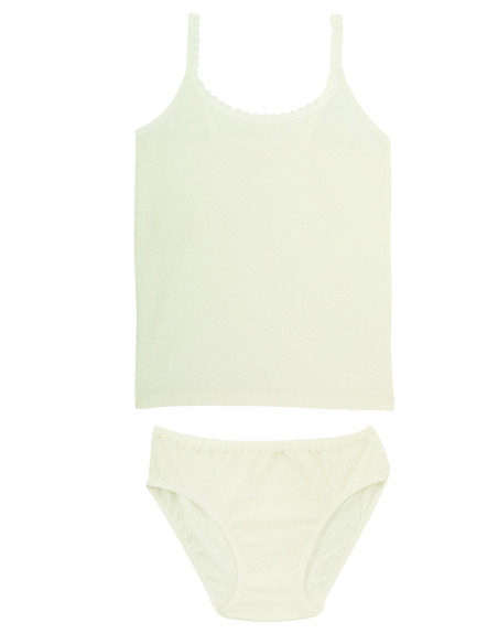 CONJUNTO COMUNIÓN NIÑA CIRCELÁN blanco
