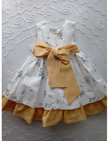 VESTIDO "FLORES Y PUNTITOS"