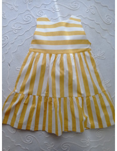 VESTIDO RAYAS AMARILLAS