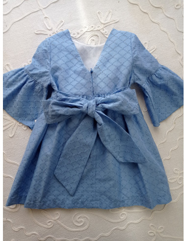 VESTIDO MANGA FRANCESA "BARCOS"