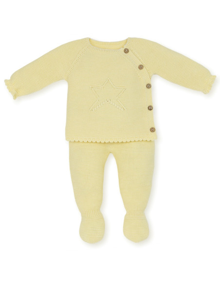 CONJUNTO POLAINA "ESTRELLAS DE ELBA"