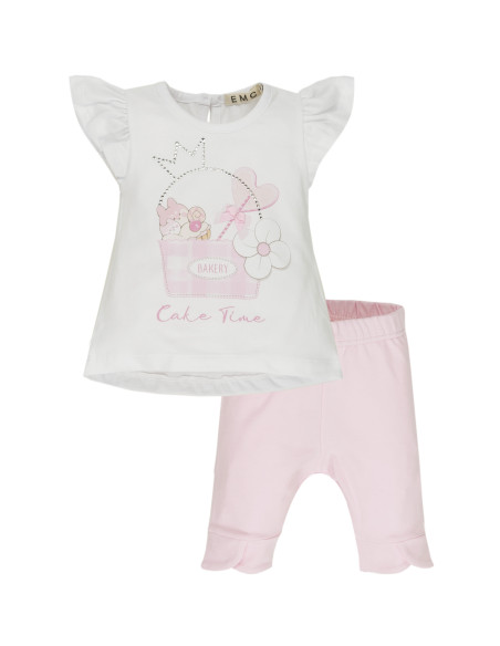CONJUNTO LEGGING BEBÉ "CAKE TIME"