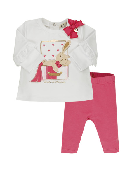 CONJUNTO LEGGINGS CONEJITO "AMORE DI MAMMA"